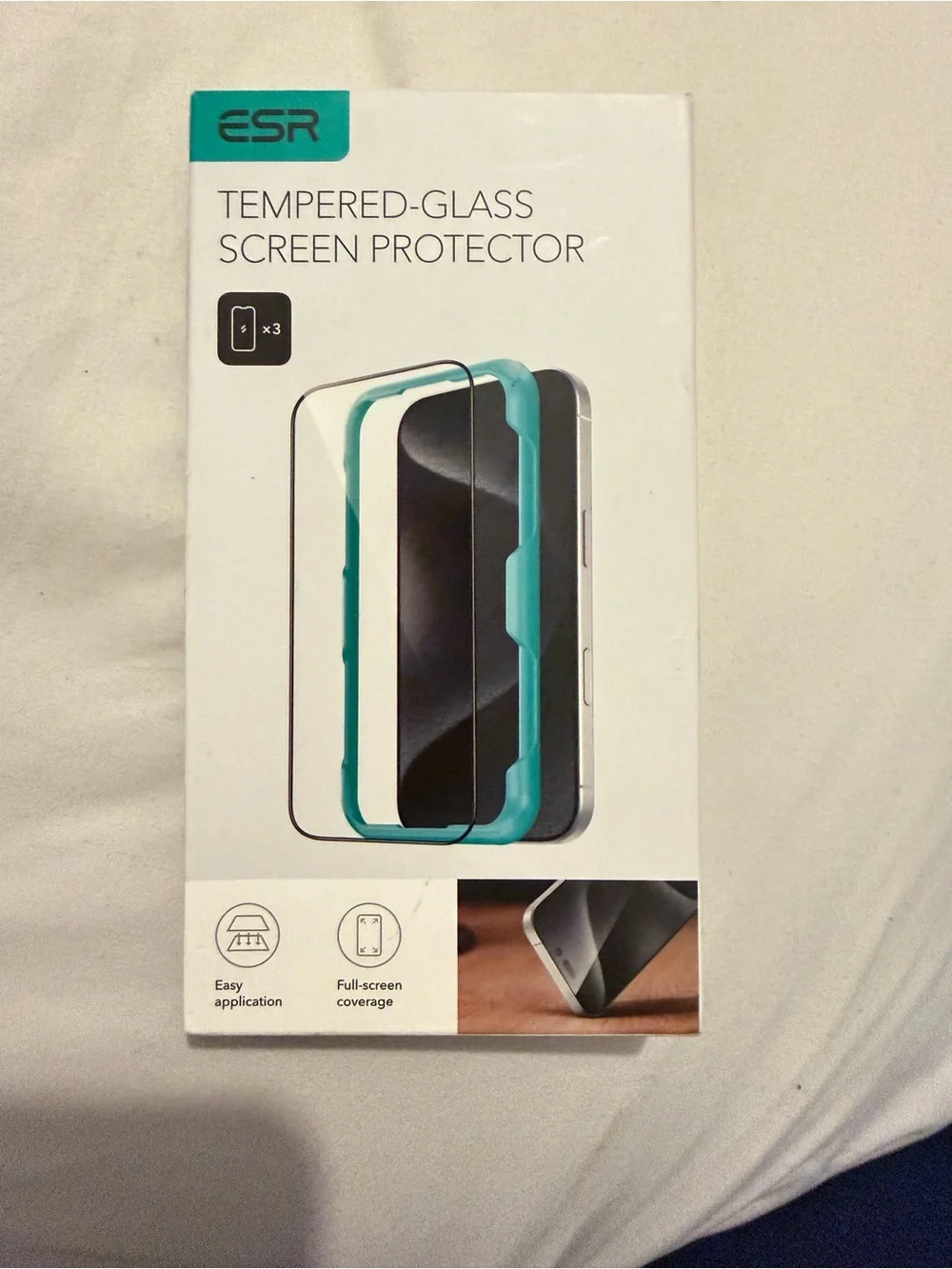 Tempered Glass Screen Protector - Teal 16 plus